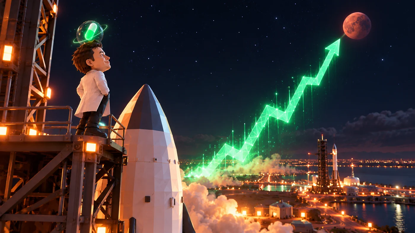 Before. He stands on the launch tower looking at Mars, a green chart line drawn across the sky straight to it.